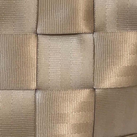 Harveys Seatbelt Original Satchel Tote Bag Shoulder Zip Handbag Purse Beige Tan - Picture 6 of 16